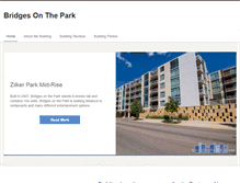 Tablet Screenshot of bridgesontheparkaustin.com
